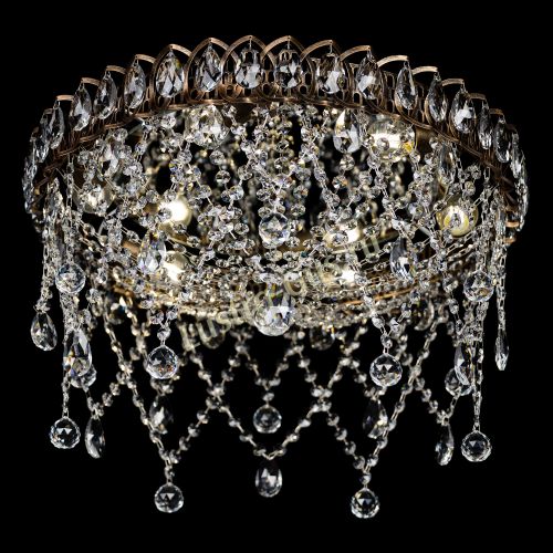 Люстра Паутинка под бронзу в Новокузнецке Гусь Хрустальный