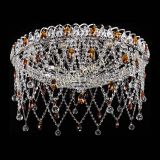 Люстра Паутинка чайная, диаметр - 700 мм, Люстры Гусь Хрустальный Люстра Паутинка чайная, диаметр - 700 мм, Люстры Гусь Хрустальный