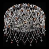 Люстра Паутинка чайная, диаметр - 700 мм, Люстры Гусь Хрустальный Люстра Паутинка чайная, диаметр - 700 мм, Люстры Гусь Хрустальный