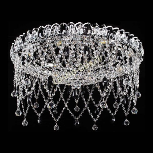 Люстра Паутинка черная в Новокузнецке Гусь Хрустальный