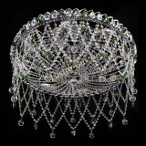 Люстра Паутинка зеленая в Новокузнецке