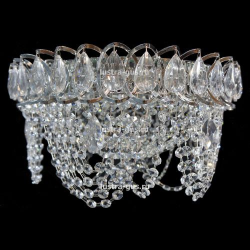 Люстра Водоворот Лилия в Новокузнецке Гусь Хрустальный