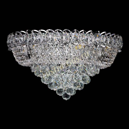 Люстра Пирамида Классика 500 мм шар 40 в Новокузнецке Гусь Хрустальный