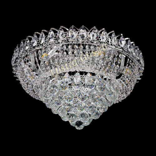 Люстра Пирамида Классика 500 мм шар 40 в Новокузнецке Гусь Хрустальный