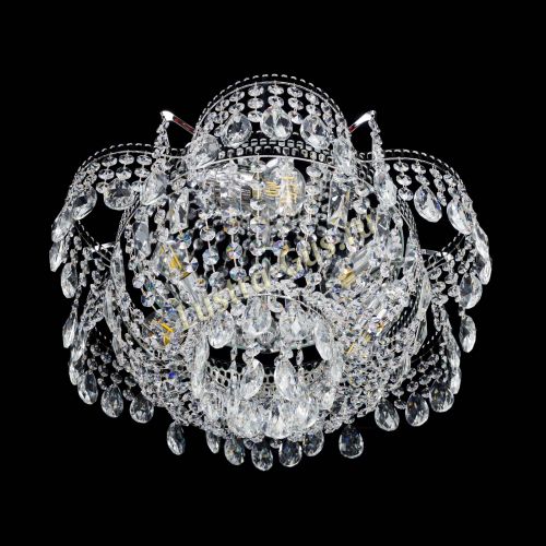 Люстра Ромашка Лепесток журавлик в Новокузнецке Гусь Хрустальный