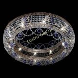 Люстра Снежинка Венеция №10 фиолетовая в Новокузнецке