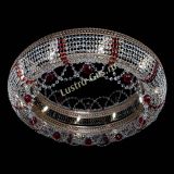 Люстра Снежинка Венеция №10 красная в Новокузнецке Люстра Снежинка Венеция №10 красная в Новокузнецке