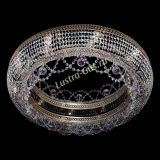 Люстра Снежинка Венеция №10 розовая в Новокузнецке