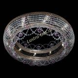 Люстра Снежинка Венеция №10 розовая в Новокузнецке