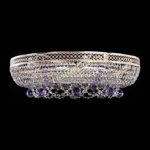 Люстра Снежинка Венеция №8 фиолетовая в Новокузнецке Люстра Снежинка Венеция №8 фиолетовая в Новокузнецке