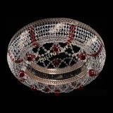 Люстра Снежинка Венеция №8 красная в Новокузнецке Люстра Снежинка Венеция №8 красная в Новокузнецке