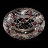 Люстра Снежинка Венеция №8 красная в Новокузнецке Люстра Снежинка Венеция №8 красная в Новокузнецке