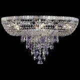 Люстра Токката Пирамида журавлик фиолетовая в Новокузнецке