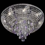 Люстра Токката Пирамида журавлик фиолетовая в Новокузнецке