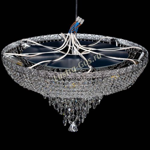 Люстра Токката Пирамида журавлик в Новокузнецке Гусь Хрустальный