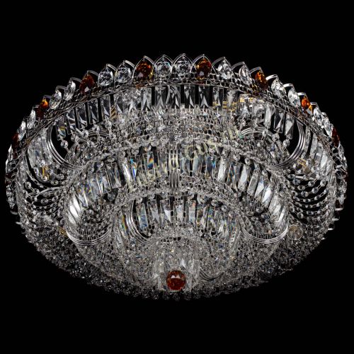 Люстра Тройное Кольцо пластинка чайная в Новокузнецке Гусь Хрустальный