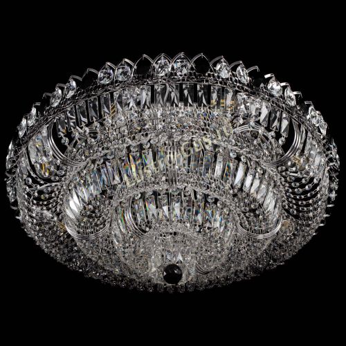 Люстра Тройное Кольцо пластинка черная в Новокузнецке Гусь Хрустальный