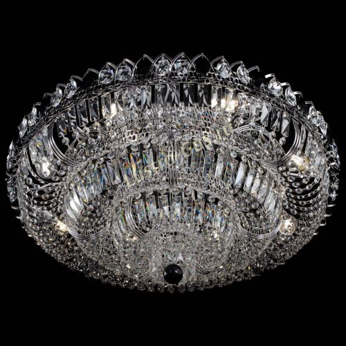 Люстра Тройное Кольцо пластинка черная в Новокузнецке Гусь Хрустальный