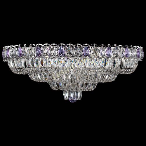 Люстра Тройное Кольцо пластинка фиолетовая в Новокузнецке Люстра Тройное Кольцо пластинка фиолетовая в Новокузнецке