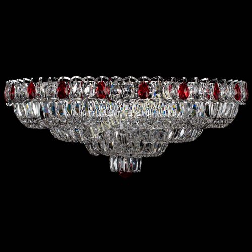 Люстра Тройное Кольцо пластинка красная в Новокузнецке Люстра Тройное Кольцо пластинка красная в Новокузнецке