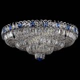 Люстра Тройное Кольцо пластинка синяя в Новокузнецке Люстра Тройное Кольцо пластинка синяя в Новокузнецке