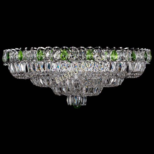 Люстра Тройное Кольцо пластинка зеленая в Новокузнецке Люстра Тройное Кольцо пластинка зеленая в Новокузнецке