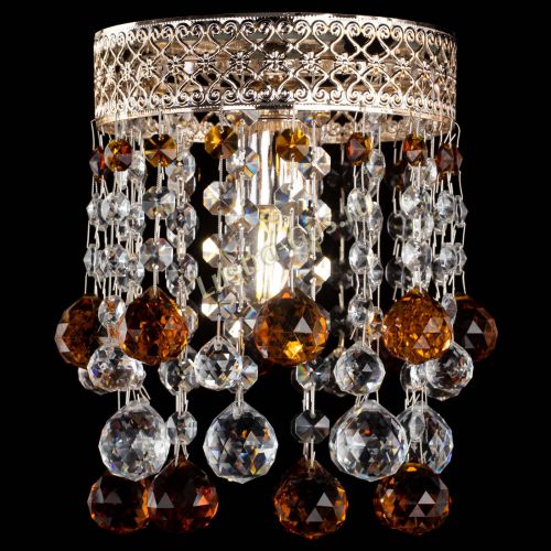 Люстра Венеция №1 шар чайная в Новокузнецке Гусь Хрустальный