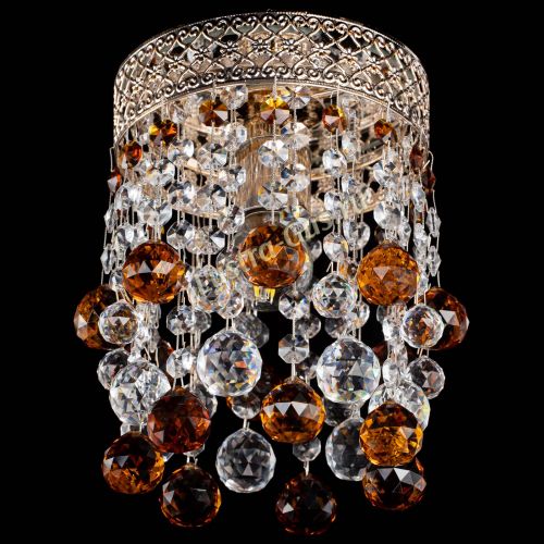 Люстра Венеция №1 шар чайная в Новокузнецке Гусь Хрустальный