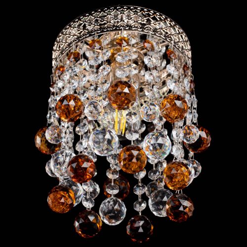 Люстра Венеция №1 шар чайная в Новокузнецке Гусь Хрустальный