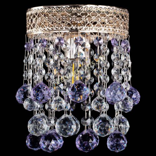 Люстра Венеция №1 шар фиолетовая в Новокузнецке Люстра Венеция №1 шар фиолетовая в Новокузнецке