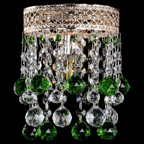 Люстра Венеция №1 шар зеленая в Новокузнецке Люстра Венеция №1 шар зеленая в Новокузнецке