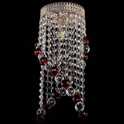 Люстра Венеция №1 Сигма красная в Новокузнецке Гусь Хрустальный