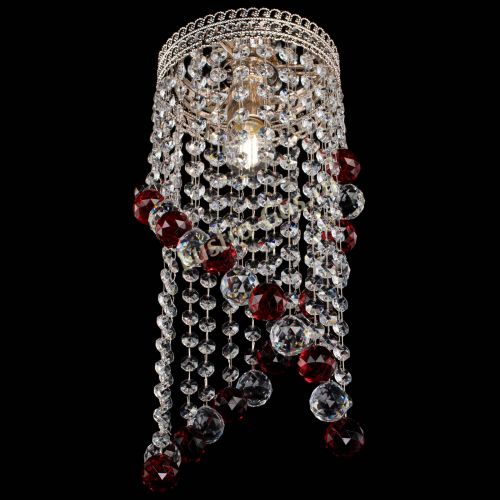 Люстра Венеция №1 Сигма красная в Новокузнецке Гусь Хрустальный