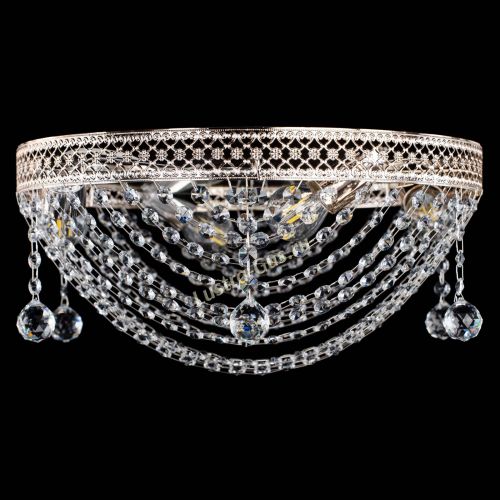 Люстра Венеция №4 шар в Новокузнецке Гусь Хрустальный