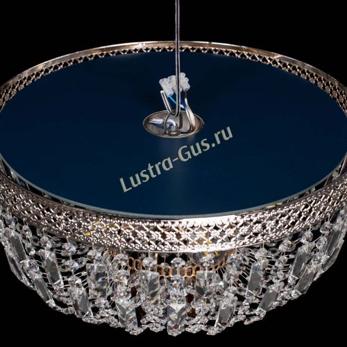 Люстра Венеция Астра черная №5 в Новокузнецке Гусь Хрустальный