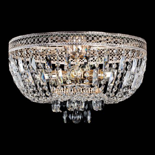 Люстра Венеция Астра черная №5 в Новокузнецке Гусь Хрустальный