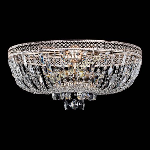 Люстра Венеция Астра №6 черная в Новокузнецке Гусь Хрустальный