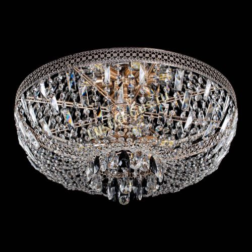 Люстра Венеция Астра №6 черная в Новокузнецке Гусь Хрустальный