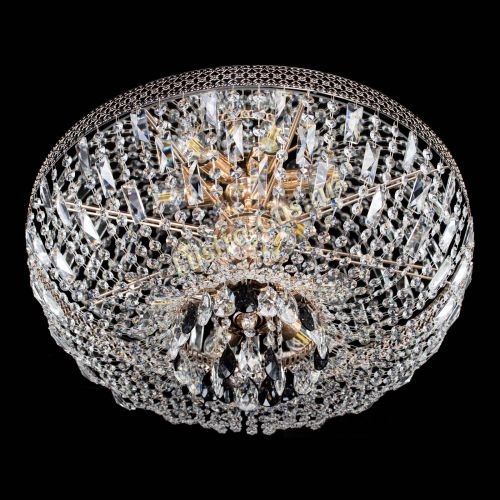 Люстра Венеция Астра №6 черная в Новокузнецке Гусь Хрустальный