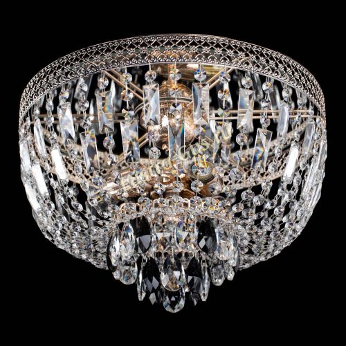 Люстра Венеция Астра №3 черная в Новокузнецке Гусь Хрустальный