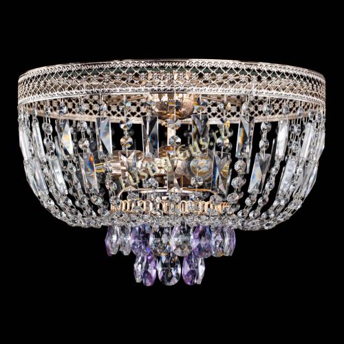 Люстра Венеция Астра №3 фиолетовая в Новокузнецке Люстра Венеция Астра №3 фиолетовая в Новокузнецке