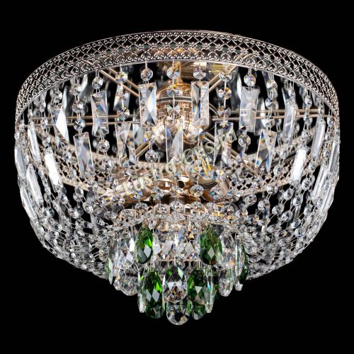 Люстра Венеция Астра №3 зеленая в Новокузнецке Гусь Хрустальный