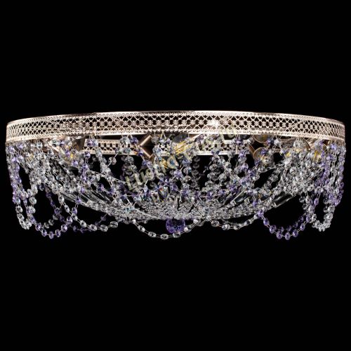 Люстра Венеция Ажур фиолетовая в Новокузнецке Люстра Венеция Ажур фиолетовая в Новокузнецке