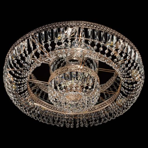 Люстра Венеция двойное кольцо №8 в Новокузнецке Гусь Хрустальный