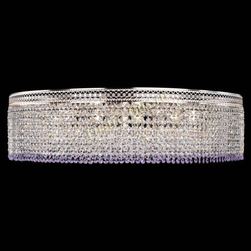 Люстра Венеция Капель №10 оптикон фиолетовая в Новокузнецке Гусь Хрустальный