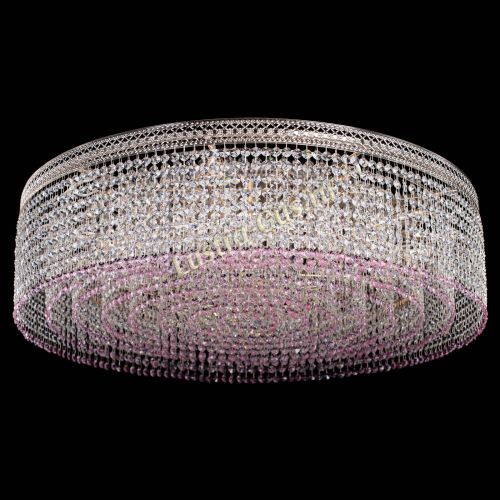 Люстра Венеция Капель №10 оптикон розовая в Новокузнецке Люстра Венеция Капель №10 оптикон розовая в Новокузнецке