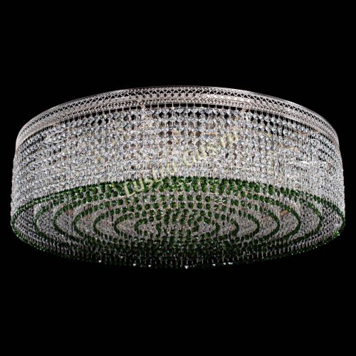 Люстра Венеция Капель №10 оптикон зеленая в Новокузнецке Люстра Венеция Капель №10 оптикон зеленая в Новокузнецке