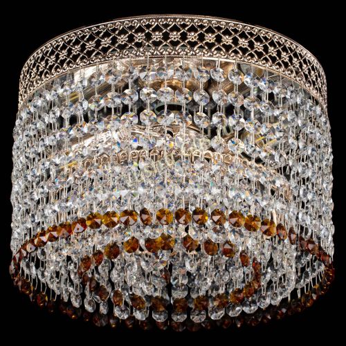 Люстра Венеция Капель №2 чайная в Новокузнецке Гусь Хрустальный