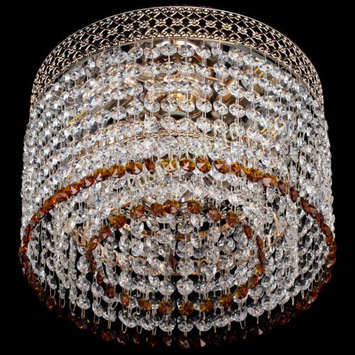 Люстра Венеция Капель №2 чайная в Новокузнецке Гусь Хрустальный