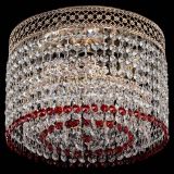 Люстра Венеция Капель №2 красная в Новокузнецке